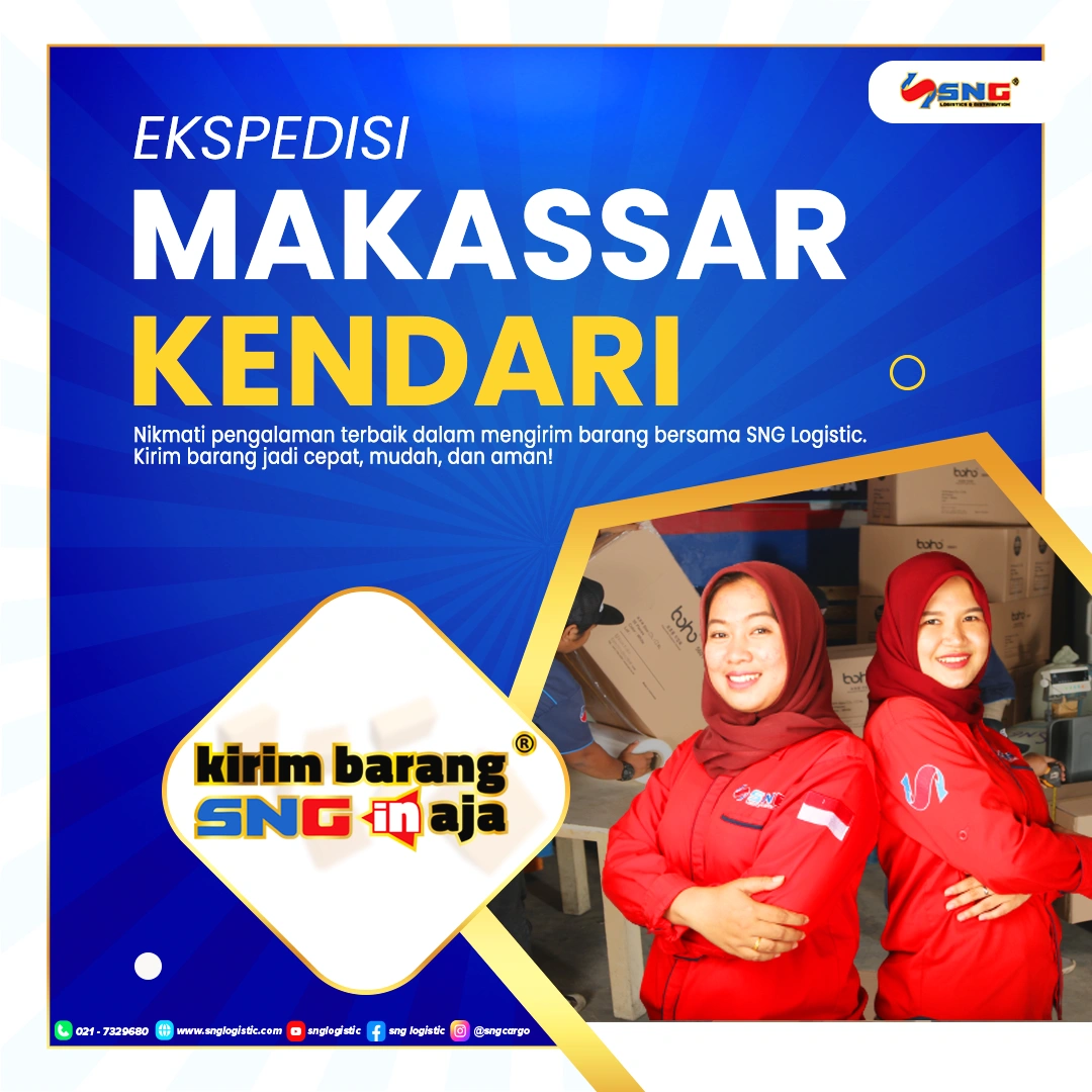 Ekspedisi Makassar Kendari Murah & Free Pick Up Barang